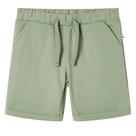 Children's shorts with drawstring light khaki 104 by , kids pants - Ref: Foro24-12605, Price: 9,12 €, Discount: %