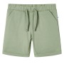 Children's shorts with drawstring light khaki 104 by , kids pants - Ref: Foro24-12605, Price: 9,12 €, Discount: %