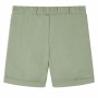 Children's shorts with drawstring light khaki 104 by , kids pants - Ref: Foro24-12605, Price: 9,12 €, Discount: %