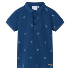 Dark blue children's polo shirt 116 by , Kids T-shirts - Ref: Foro24-11956, Price: 10,70 €, Discount: %