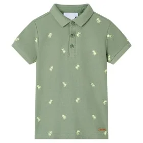 Khakifarbenes Kinderpoloshirt 116 von , Kinder-T-Shirts - Ref: Foro24-11961, Preis: 10,60 €, Rabatt: %