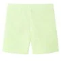 Pantalón corto infantil con cordón amarillo neón 140 de , Pantalones de niños - Ref: Foro24-12618, Precio: 9,44 €, Descuento: %