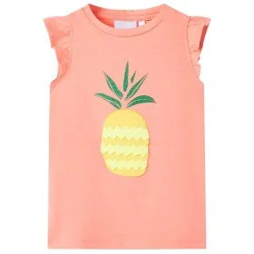 Camiseta infantil color coral neón 116 de , Camisetas para niños - Ref: Foro24-11286, Precio: 8,72 €, Descuento: %