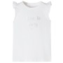Kinder-T-Shirt mit weißen Rüschenärmeln 128 von , Kinder-T-Shirts - Ref: Foro24-10497, Preis: 8,28 €, Rabatt: %