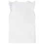 Kinder-T-Shirt mit weißen Rüschenärmeln 104 von , Kinder-T-Shirts - Ref: Foro24-10495, Preis: 8,19 €, Rabatt: %