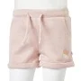 Children's shorts with mixed light pink drawstring 128 by , kids pants - Ref: Foro24-10967, Price: 10,50 €, Discount: %