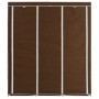 Wardrobe with compartments and rods brown fabric 150x45x175 cm by vidaXL, Wardrobes - Ref: Foro24-282454, Price: 47,43 €, Dis...