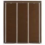 Wardrobe with compartments and rods brown fabric 150x45x175 cm by vidaXL, Wardrobes - Ref: Foro24-282454, Price: 48,39 €, Dis...