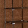 Wardrobe with compartments and rods brown fabric 150x45x175 cm by vidaXL, Wardrobes - Ref: Foro24-282454, Price: 47,43 €, Dis...
