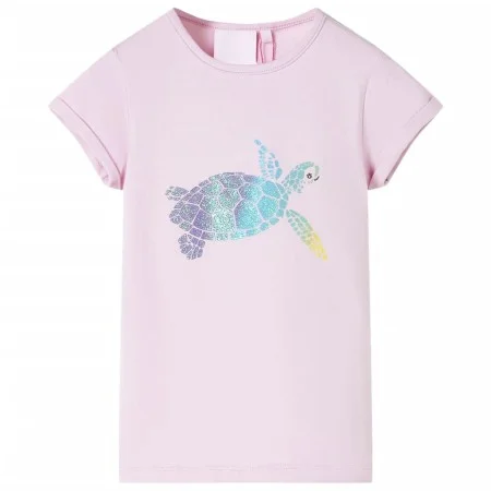 Camiseta infantil color lila 140 de , Camisetas para niños - Ref: Foro24-11188, Precio: 8,17 €, Descuento: %