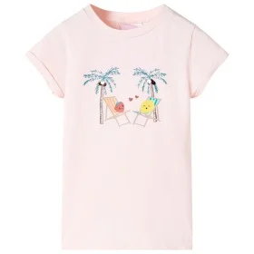 Kinder-T-Shirt in zartrosa 104 von , Kinder-T-Shirts - Ref: Foro24-11010, Preis: 8,19 €, Rabatt: %