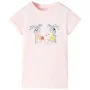Kinder-T-Shirt in zartrosa 104 von , Kinder-T-Shirts - Ref: Foro24-11010, Preis: 8,19 €, Rabatt: %