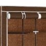 Wardrobe with compartments and rods brown fabric 150x45x175 cm by vidaXL, Wardrobes - Ref: Foro24-282454, Price: 47,43 €, Dis...