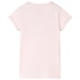 Camiseta infantil rosa suave 128 de , Camisetas para niños - Ref: Foro24-11012, Precio: 8,28 €