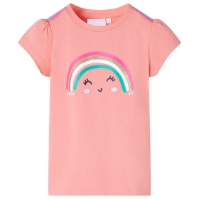 Light coral children's t-shirt 104 by , Kids T-shirts - Ref: Foro24-11115, Price: 8,28 €, Discount: %
