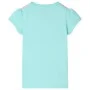 Camiseta infantil verde menta claro 140 de , Camisetas para niños - Ref: Foro24-11108, Precio: 8,19 €, Descuento: %