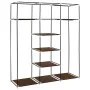Wardrobe with compartments and rods brown fabric 150x45x175 cm by vidaXL, Wardrobes - Ref: Foro24-282454, Price: 48,39 €, Dis...