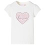 Kinder-T-Shirt in der Farbe Ecru 104 von , Kinder-T-Shirts - Ref: Foro24-10480, Preis: 8,54 €, Rabatt: %