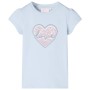 Camiseta infantil azul claro 92 de , Camisetas para niños - Ref: Foro24-10489, Precio: 8,54 €, Descuento: %