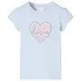 Camiseta infantil azul claro 92 de , Camisetas para niños - Ref: Foro24-10489, Precio: 8,45 €, Descuento: %