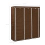 Wardrobe with compartments and rods brown fabric 150x45x175 cm by vidaXL, Wardrobes - Ref: Foro24-282454, Price: 47,43 €, Dis...