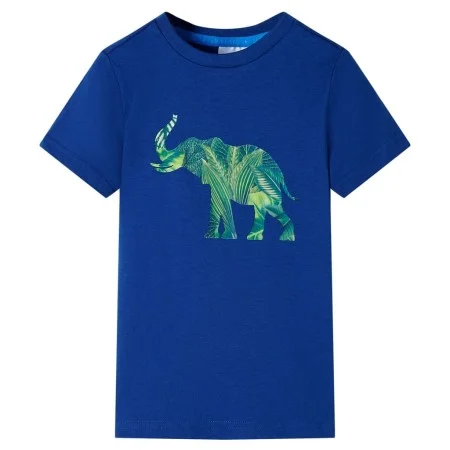 Dunkelblaues Kinder-T-Shirt Größe 92 von , Kinder-T-Shirts - Ref: Foro24-12284, Preis: 8,06 €, Rabatt: %