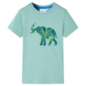 Camiseta infantil caqui claro 104 de , Camisetas para niños - Ref: Foro24-12290, Precio: 8,13 €, Descuento: %