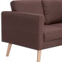 3-Sitzer-Sofa aus braunem Stoff von vidaXL, Sofas - Ref: Foro24-281354, Preis: 312,62 €, Rabatt: %