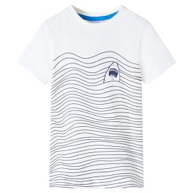 Kinder-T-Shirt in der Farbe Ecru 104 von , Kinder-T-Shirts - Ref: Foro24-12320, Preis: 8,20 €, Rabatt: %