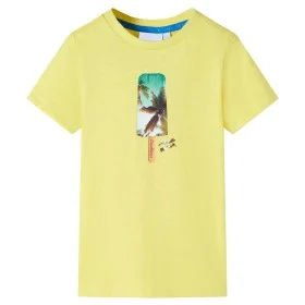 Gelbes Kinder-T-Shirt 116 von , Kinder-T-Shirts - Ref: Foro24-12381, Preis: 8,19 €, Rabatt: %