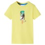 Gelbes Kinder-T-Shirt 116 von , Kinder-T-Shirts - Ref: Foro24-12381, Preis: 8,28 €, Rabatt: %