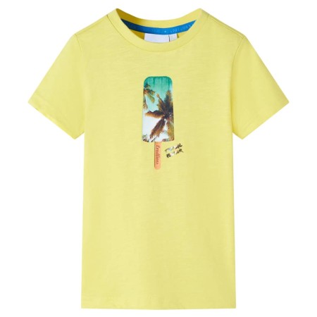 Camiseta infantil amarillo 140 de , Camisetas para niños - Ref: Foro24-12383, Precio: 8,28 €