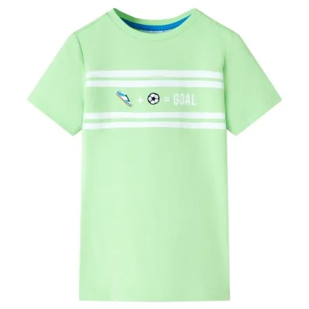 Neongrünes Kinder-T-Shirt 116 von , Kinder-T-Shirts - Ref: Foro24-12451, Preis: 8,12 €, Rabatt: %