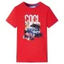 Camiseta infantil rojo 128 de , Camisetas para niños - Ref: Foro24-12542, Precio: 8,24 €, Descuento: %