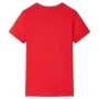 Camiseta infantil rojo 128 de , Camisetas para niños - Ref: Foro24-12542, Precio: 8,24 €, Descuento: %