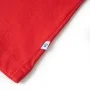 Camiseta infantil rojo 128 de , Camisetas para niños - Ref: Foro24-12542, Precio: 8,24 €, Descuento: %