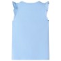 Hellblaues Kinder-T-Shirt mit 92 Rüschenärmeln von , Kinder-T-Shirts - Ref: Foro24-10629, Preis: 8,54 €, Rabatt: %