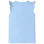 Light blue children's t-shirt with flutter sleeves size 92 by , Kids T-shirts - Ref: Foro24-10629, Price: 8,45 €, Discount: %