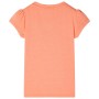 Neon-orangefarbenes Kinder-T-Shirt mit Flügelärmeln 104 von , Kinder-T-Shirts - Ref: Foro24-10655, Preis: 8,20 €, Rabatt: %