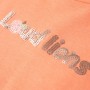 Neon-orangefarbenes Kinder-T-Shirt mit Flügelärmeln 104 von , Kinder-T-Shirts - Ref: Foro24-10655, Preis: 8,20 €, Rabatt: %
