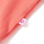 Kinderhemd mit korallenfarbenen Flügelärmeln 140 von , Kinder-T-Shirts - Ref: Foro24-10648, Preis: 8,20 €, Rabatt: %