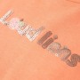 Neon-orangefarbenes Kinder-T-Shirt mit Flügelärmeln 128 von , Kinder-T-Shirts - Ref: Foro24-10657, Preis: 8,20 €, Rabatt: %