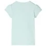 Kinder-T-Shirt mit hellmintfarbenen Flügelärmeln 104 von , Kinder-T-Shirts - Ref: Foro24-10835, Preis: 8,24 €, Rabatt: %