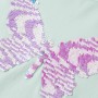 Kinder-T-Shirt mit hellmintfarbenen Flügelärmeln 104 von , Kinder-T-Shirts - Ref: Foro24-10835, Preis: 8,32 €, Rabatt: %