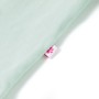 Camiseta infantil de manga casquillo menta claro 104 de , Camisetas para niños - Ref: Foro24-10835, Precio: 8,32 €