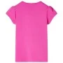 Dunkelrosa Kinder-T-Shirt mit Flügelärmeln 104 von , Kinder-T-Shirts - Ref: Foro24-10840, Preis: 8,24 €, Rabatt: %