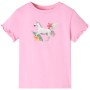 Knallpinkes Kurzarm-T-Shirt für Kinder 140 von , Kinder-T-Shirts - Ref: Foro24-10683, Preis: 8,32 €, Rabatt: %