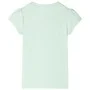 Kinder-T-Shirt mit weichen grünen Flügelärmeln 116 von , Kinder-T-Shirts - Ref: Foro24-10641, Preis: 8,12 €, Rabatt: %