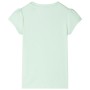 Kinder-T-Shirt mit weichen grünen Flügelärmeln 116 von , Kinder-T-Shirts - Ref: Foro24-10641, Preis: 8,20 €, Rabatt: %