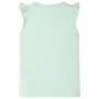 Soft green ruffled sleeve children's t-shirt size 116 by , Kids T-shirts - Ref: Foro24-10636, Price: 8,45 €, Discount: %